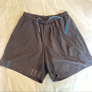 Lululemon Men’s Surge Lined 6” Workout Shorts
- Large